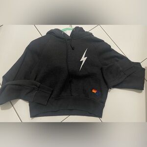 Aviator Nation Brand-New crop hoodie
